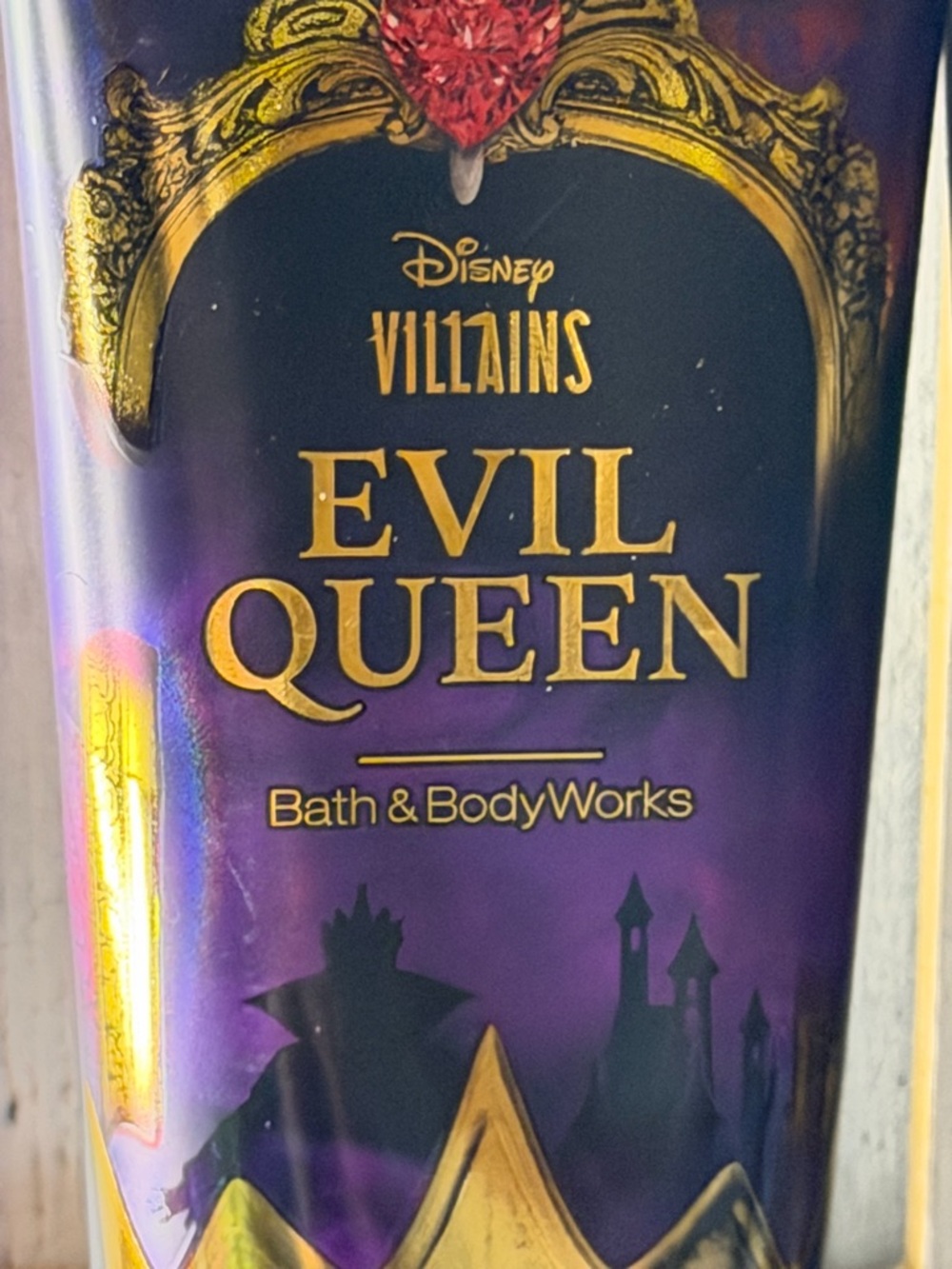 Bath & Body Works Disney Villains EVIL QUEEN Hydration Body Cream 8oz Set x2 New - Picture 2 of 5